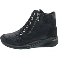 WALDLÄUFER Schnürstiefel Kaltfutter in blau, Gr.: 43