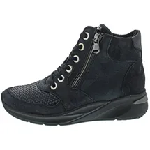 WALDLÄUFER Schnürstiefel Kaltfutter in blau, Gr.: 43