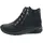 WALDLÄUFER Schnürstiefel Kaltfutter in blau, Gr.: 43