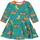 Toby Tiger Skater Kleid mit Raubkatzen Print in grün | Gr.: 98
