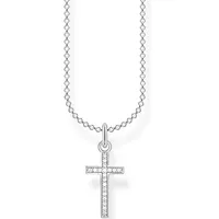Thomas Sabo Kette mit Anhänger KE2043-051-14 Silber / Transparent