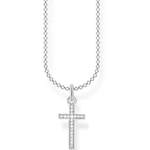 Thomas Sabo Kette mit Anhänger KE2043-051-14 Silber / Transparent