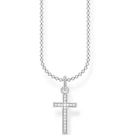 Thomas Sabo Kette mit Anhänger KE2043-051-14 Silber / Transparent