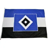 HSV Fahne HSV Fahne "Blau-Weiß-Schwarz"