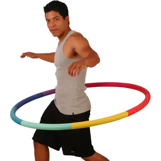 Sports Hoop®-Serie zur Gewichtsreduktion: Trim HoopTM 4B - 1,8 kg - Groß, mit Gewichten beschwerter Hula-Hoop-Reifen für Fitness- und Trainingszwecke (inkl. Trainings-DVD)
