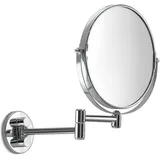 Kiamami Valentina - 3X Vergrösserungsspiegel Aus Verchromtem Messing Für Die Wandmontage