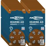Ansmann Hörgerätebatterie 312 PR41 60 St. 5013233-590