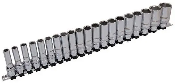 20-teiliges Set – hochfeste, professionelle Sechskant-Einsätze mit tiefem XI ON-Innenprofil – Neilsen Tools