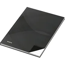 RNK Notizbuch notes carbon black A5 liniert schwarz