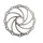 CON-TEC Contec Cdr-1 6b Bremsscheibe - Silver - 203 mm