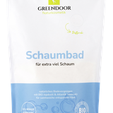 GREENDOOR Schaumbad mit Bio Jojobaöl, Meersalz, Naturkosmetik extra mild