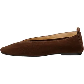 GANT 32513291/G46 Damen Klassische Ballerinas Rauleder in braun - Gr. 40 EU
