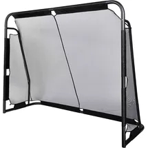 Prosport Fußballtor Schwarz 183 x 122 x 60 cm