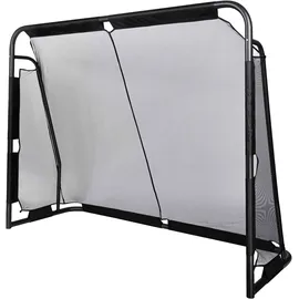 Prosport Fußballtor Schwarz 183 x 122 x 60 cm