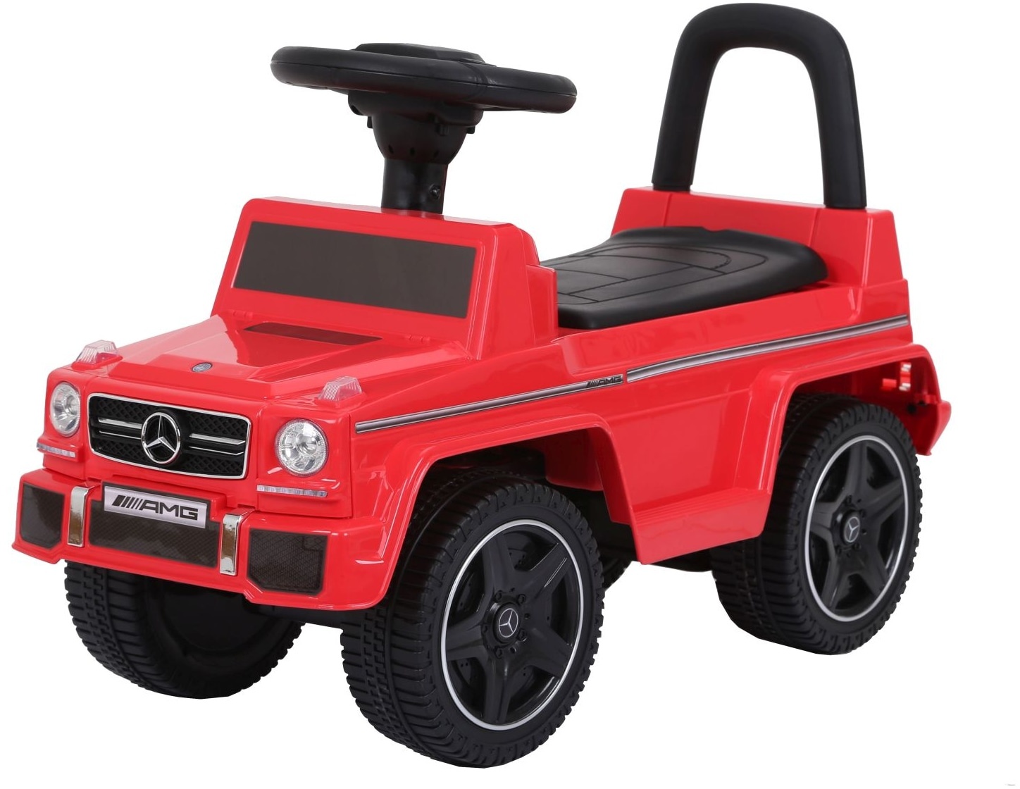 Rutschauto Mercedes-Benz G63 rot Kinderauto Rutscher Kinderfahrzeug MP3