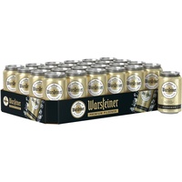 Warsteiner Premium Pilsener 24 x 0.33 L Bier Dose, Einweg, Dosenbier