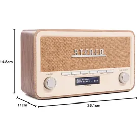 Denver DAB-18LW braun