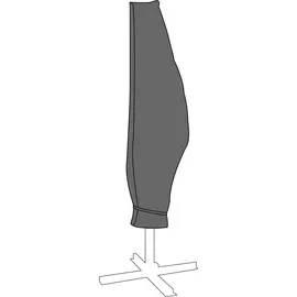 Lex Schirmhülle transparent Ø 200-400 cm Schwarz