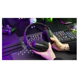 THE G-LAB Kabelloses Gaming-Headset – The G-Lab – Korp PLATIINIUM – Mikrofon – PC/PS4/Xbox One – Schwarz - Schwarz