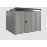 EcoStar Gerätehaus Trend-P Typ 3 graualuminium Einzeltür