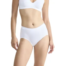 SLOGGI BASIC+ Midi-Slip 4er-Pack Weiß 42