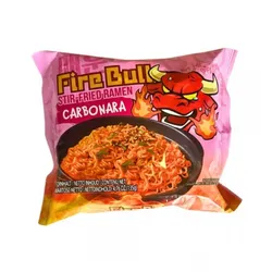Firebull Instant Noodles Stirfry Beef Carbonara 137,8g