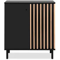 Finori Monza Kommode Schwarz / Artisan Oak - Schwarz