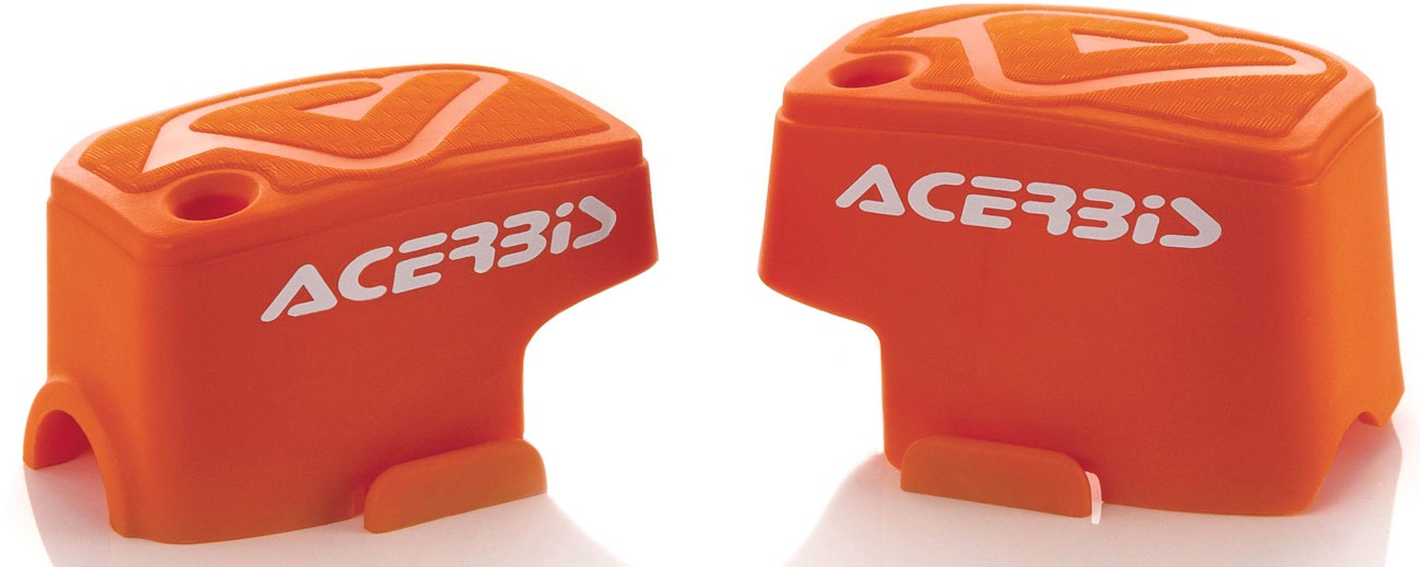 Acerbis 0021680 Brembo, couvercles de pompe - Orange