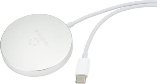 Renkforce MagSafe, iPhone Ladekabel [1x USB-C® Stecker - 1x Apple MagSafe] 2.00m Weiß