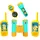 Lexibook Lexibook, Ich - Einfach unverbesserlich Minions, Abenteurerset für Kinder, Walkie-Talkies, Fernglas, Kompass, Taschenlampe, Blau/Gelb, RPTW12DES