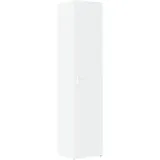 vidaXL Highboard 40 x 42,5 x 185 cm Weiß
