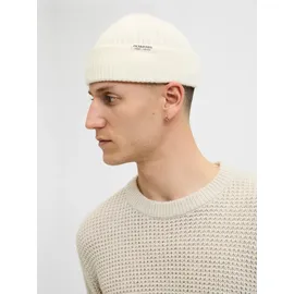 JACK & JONES JACPREM WOOL BEANIE NOOS Beige