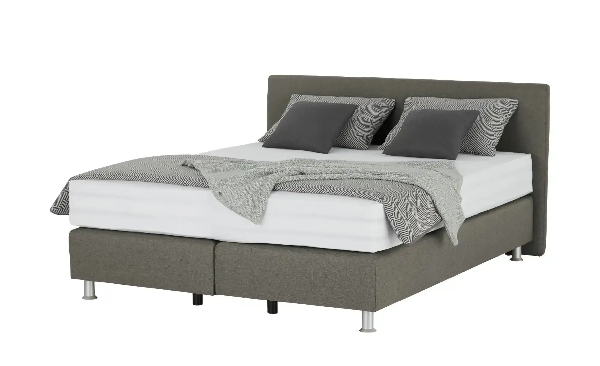 vanDoorn Boxspringbett Wendematratze Flexline 2.0 , grau , Maße (cm): B: 193 H: 95
