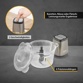 First Austria TZS First Austria Zerkleinerer 1,7L Multizerkleinerer