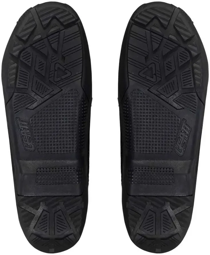 Leatt 4.5/5.5 Enduro Sohlen - Black / Black - EU 47-48
