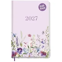 Häfft Großdruck-Kalender 2027 Motiv Blütentraum
