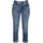 Stooker WOMEN Denim Damen Jeans Hose »Davos Boyfriend Fit - Heavy used Blue - D50/L30 - 50W / 30L
