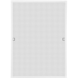 Fliegenschutz-Fenster PREMIUM 100 x 120 cm anthrazit/weiß kürzbar