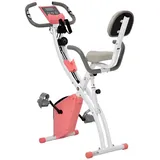 Homcom Heimtrainer mit LCD Display rosa