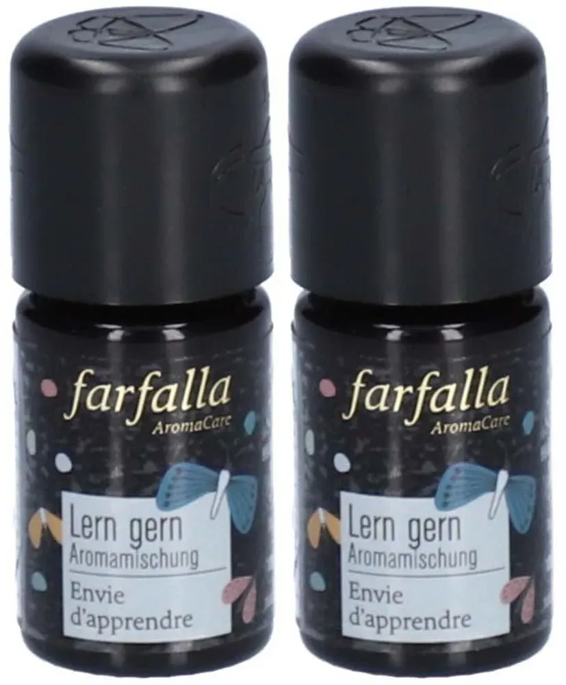 farfalla Aromakids, Synergie ätherischer Öle Lust zu lernen