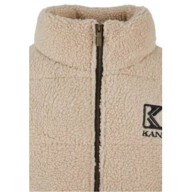 Karl Kani Retro Teddy Puffer Jacket - Beige - S