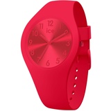 ICE-Watch - ICE colour Lipstick - Rote Damenuhr mit Silikonarmband - 017916