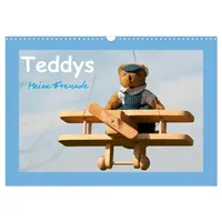 Calvendo Teddys Meine Freunde (Wandkalender 2026 DIN A3 quer),