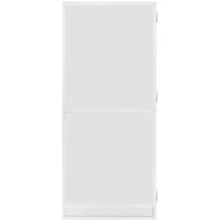 70093 Fliegengitter Balkontür, Insektenschutz Tür Premium, 100 x 215 cm, weiß