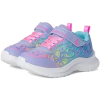 SKECHERS Jungen Mädchen Jumpsters 2.0 Butterfly Flush Sneaker, lavendelfarben,
