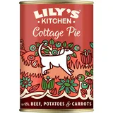 Lily's Kitchen Natürliches Nassfutter für ausgewachsene Hunde Dose - Fleisch-Kartoffel-Auflauf - Hundefutter Getreidefreies Rezept (6 x 400g dosen)