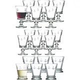 La Rochère Wein- und Wassergläserset Biene Abeille 18er Set