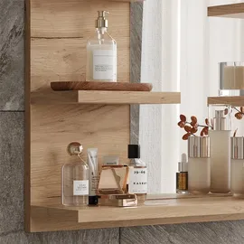 Vicco Spiegelschrank, Wilbur, mit Regalen,