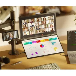 JAPANNEXT Dual Portable Monitor 23,8"