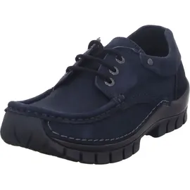 WOLKY Komfort Mokassins Fly Winter Damen Blau 42
